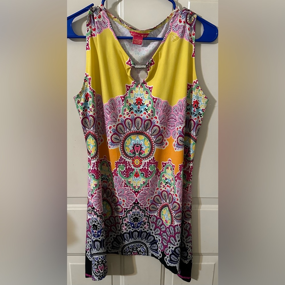 Sunny Leigh colorful summer dress